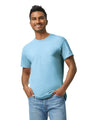 Gildan 5000 Adult Heavy Cotton T-Shirt Fabric - Light Blue, Classic Fit, Short Sleeve (1 Piece)