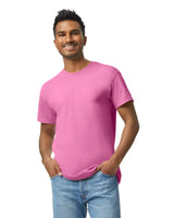 Gildan 5000 Adult Heavy Cotton T-Shirt - Azalea, Short Sleeve, Classic Fit (1 Piece)