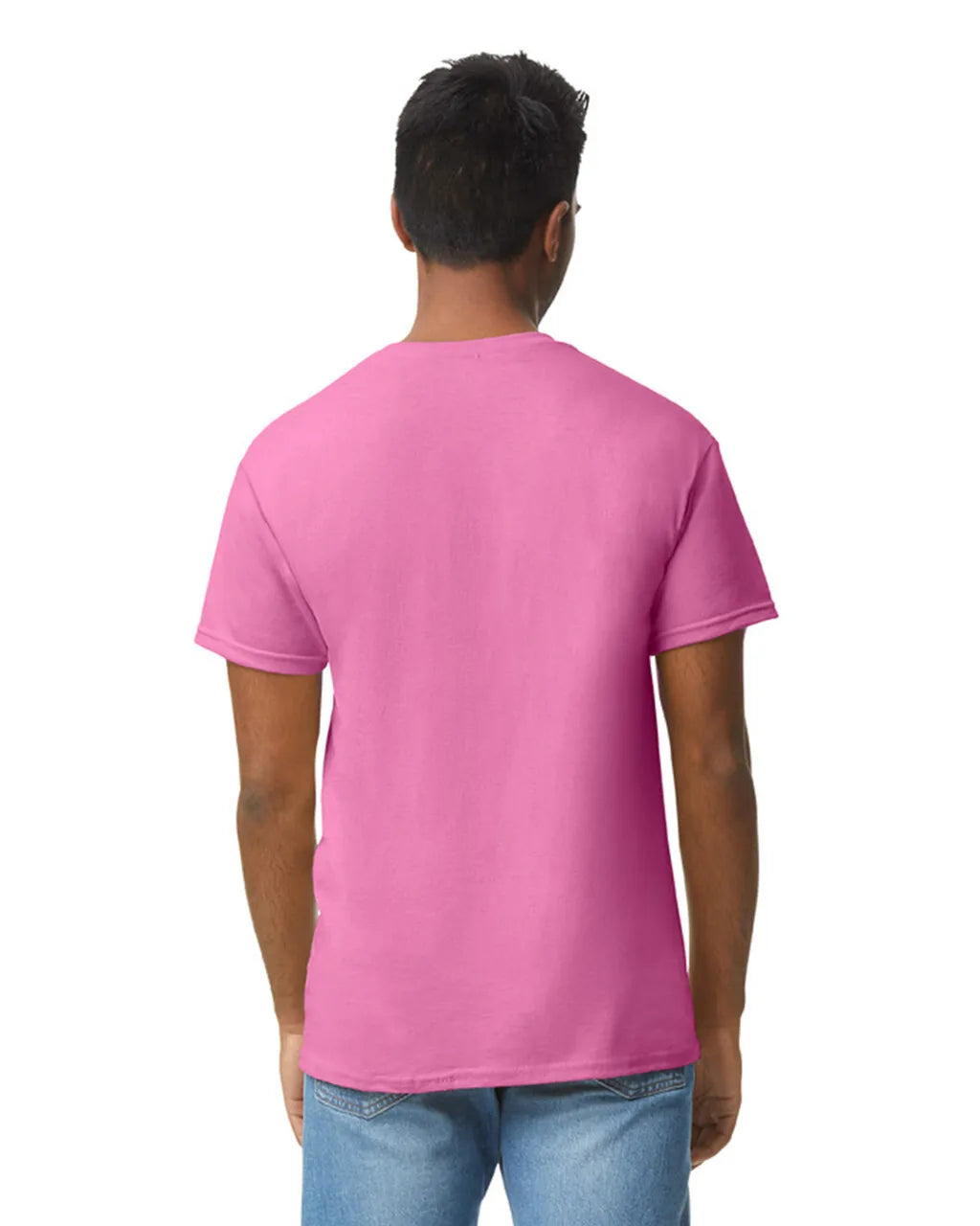 Gildan 5000 Adult Heavy Cotton T-Shirt - Azalea, Short Sleeve, Classic Fit (1 Piece)