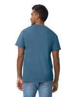 Gildan 5000 Adult Heavy Cotton T-Shirt - Indigo Blue, Short Sleeve, Classic Fit (1 Shirt)