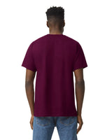 Gildan 5000 Adult Heavy Cotton T-Shirt - Maroon, Classic Fit, Short Sleeve (1 Piece)
