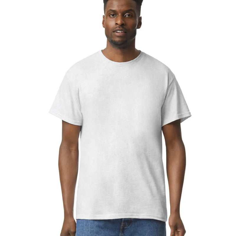 Gildan 5000 Adult Heavy Cotton T-Shirt - Ash Grey, Short Sleeve, Classic Fit (1 Piece)