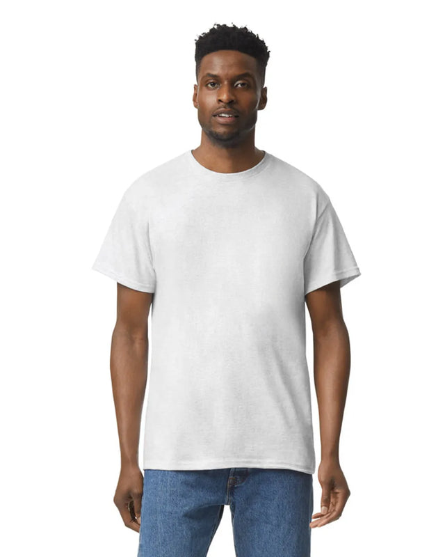 Gildan 5000 Adult Heavy Cotton T-Shirt - Ash Grey, Short Sleeve, Classic Fit (1 Piece)