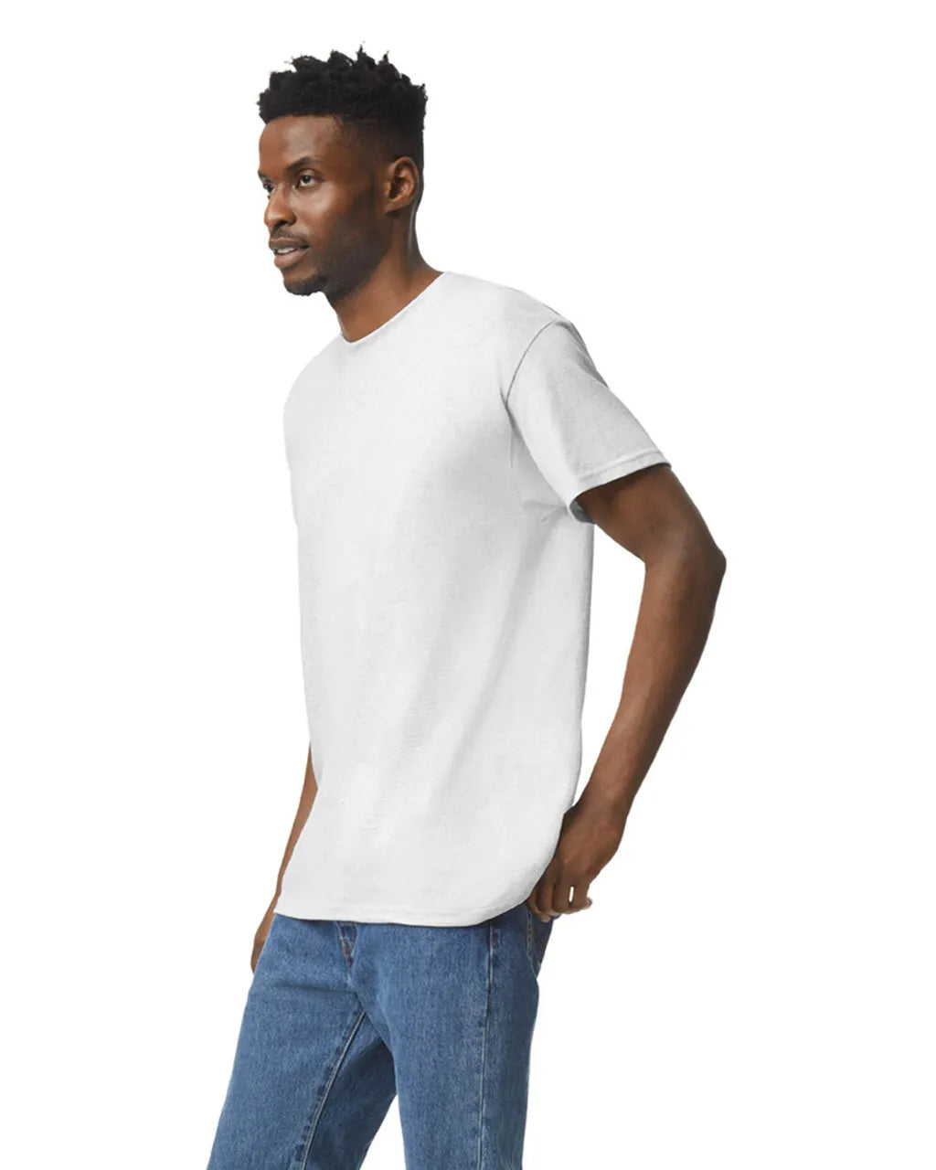 Gildan 5000 Adult Heavy Cotton T-Shirt - Ash Grey, Short Sleeve, Classic Fit (1 Piece)