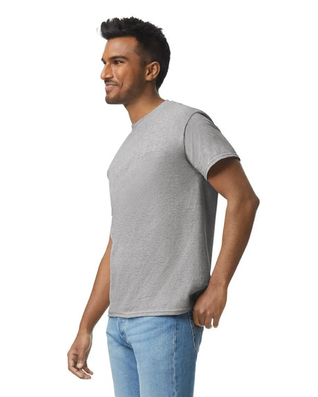 Gildan 5000 Adult Heavy Cotton T-Shirt Fabric - Sport Grey, Classic Fit, Short Sleeve (1 Piece)