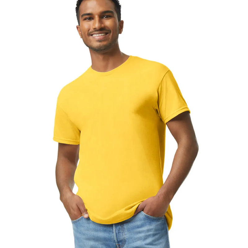 Gildan 5000 Adult Heavy Cotton Fabric - Daisy, Short Sleeve, Unisex T-Shirt (1 Piece)