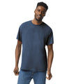 Gildan 5000 Adult Heavy Cotton Fabric - Heather Navy, Short Sleeve, Classic Fit (1 Shirt)