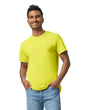 Gildan 5000 Adult Heavy Cotton T-Shirt - Safety Green, Classic Fit, Short Sleeve (1 Piece)