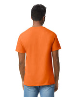 Gildan 5000 Adult Heavy Cotton T-Shirt Fabric - Safety Orange, Solid, Short Sleeve (1 Piece)