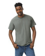 Gildan 5000 Adult Heavy Cotton T-Shirt - Heather Military Green, Short Sleeve, Classic Fit (1 Piece)