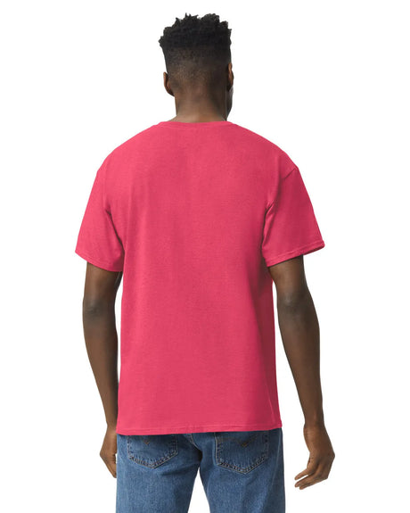 Gildan 5000 Heavy Cotton Fabric - Heather Red, Short Sleeve, Classic Fit (1 Shirt)