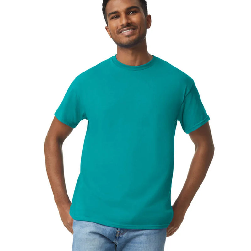 Gildan 5000 Adult Heavy Cotton Fabric - Antique Jade Dome, Short Sleeve, Classic Fit (1 Shirt)