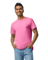 Gildan 5000 Adult Heavy Cotton Fabric - Safety Pink, Short Sleeve, Classic Fit (1 Shirt)