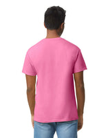 Gildan 5000 Adult Heavy Cotton Fabric - Safety Pink, Short Sleeve, Classic Fit (1 Shirt)