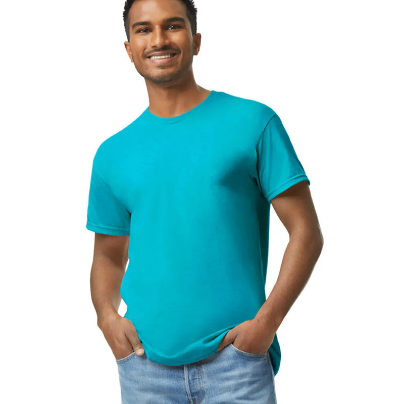 Gildan 5000 Heavy Cotton Fabric - Tropical Blue, Short Sleeve, Classic Fit (1 Piece)