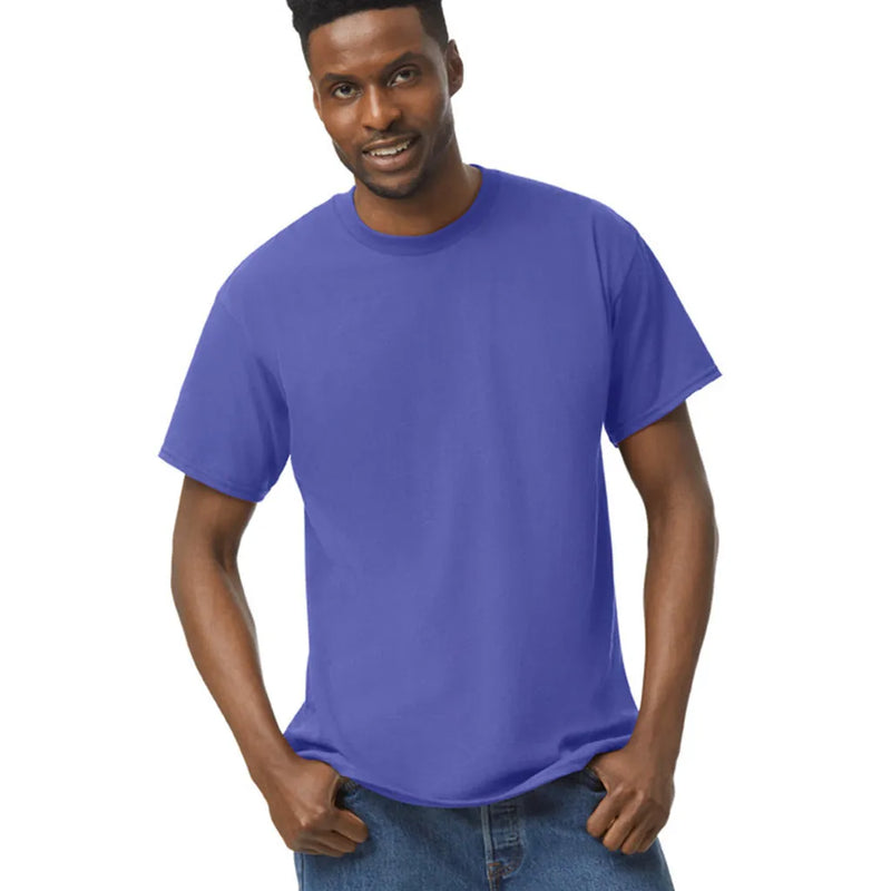 Gildan 5000 Adult Heavy Cotton T-Shirt - Lilac, Short Sleeve, Unisex (1 Piece)