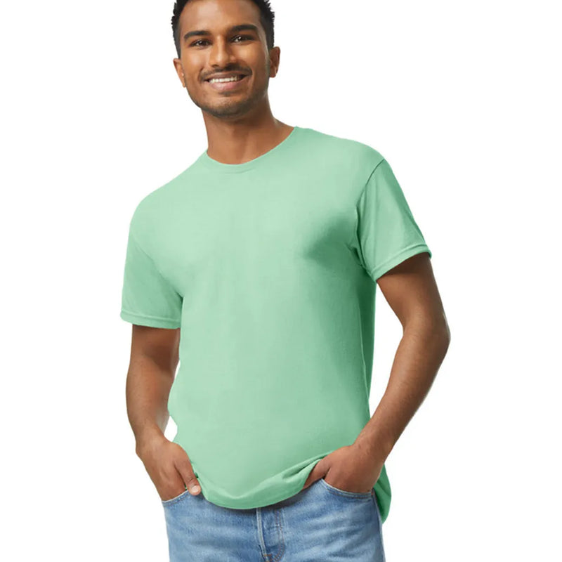 Gildan 5000 Heavy Cotton Fabric - Mint Green, Classic Fit, Short Sleeve (1 Shirt)