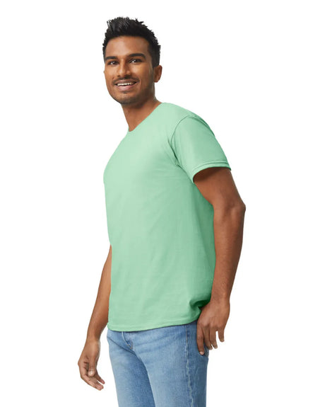 Gildan 5000 Heavy Cotton Fabric - Mint Green, Classic Fit, Short Sleeve (1 Shirt)