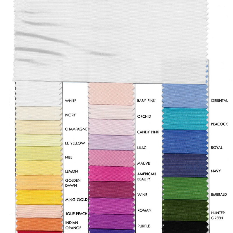 Acetate Taffeta Fabric - Lining, Smooth Lustrous Finish, 45" Width (1 Yard)
