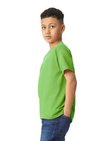 Gildan 5000B Youth Heavy Cotton T-Shirt - Lime, Classic Fit, Short Sleeve (1 Piece)