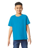 Gildan 5000B Youth Heavy Cotton Fabric - Sapphire, Short Sleeve, Classic Fit (1 Piece)