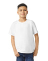 Gildan 5000B Youth Heavy Cotton Fabric - White, Short Sleeve, Classic Fit (1 Piece)