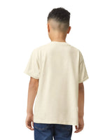 Gildan 5000B Youth Heavy Cotton Fabric - Natural, Short Sleeve, Classic Fit (1 Shirt)