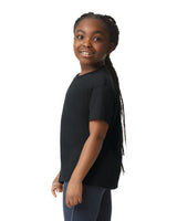 Gildan 5000B Youth Heavy Cotton Fabric - Black, Short Sleeve, Classic Fit (1 Piece)
