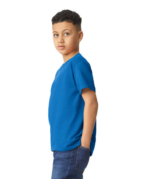 Gildan 5000B Youth Heavy Cotton Fabric - Royal, Short Sleeve T-Shirt (1 Piece)