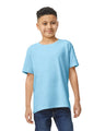 Gildan 5000B Youth Heavy Cotton Fabric - Light Blue, Short Sleeve, Classic Fit (1 Shirt)