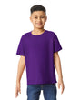 Gildan 5000B Youth Heavy Cotton Fabric - Purple, Short Sleeve, Classic Fit (1 Piece)