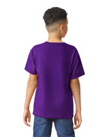 Gildan 5000B Youth Heavy Cotton Fabric - Purple, Short Sleeve, Classic Fit (1 Piece)