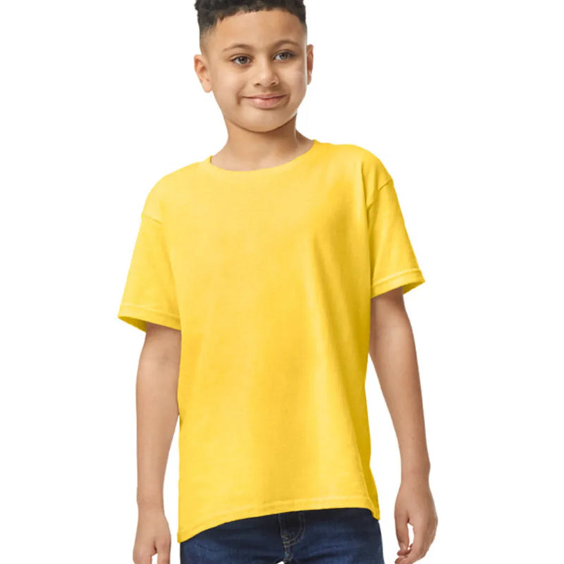 Gildan 5000B Youth Heavy Cotton Fabric - Daisy, Short Sleeve, Classic Fit (1 Piece)