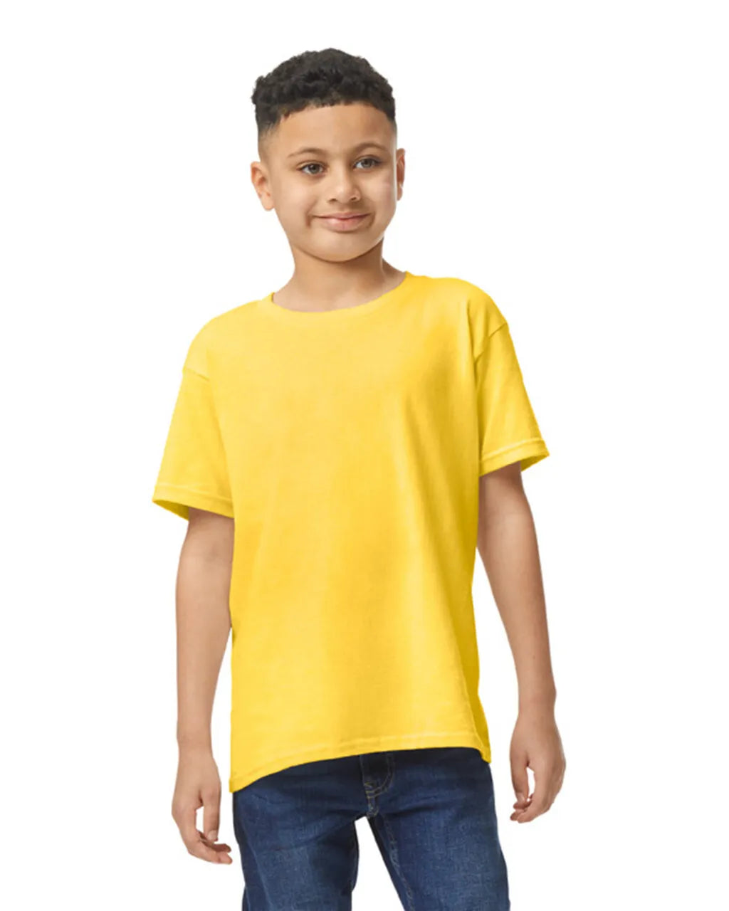 Gildan 5000B Youth Heavy Cotton Fabric - Daisy, Short Sleeve, Classic Fit (1 Piece)