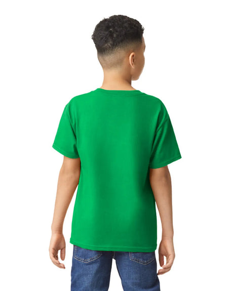 Gildan 5000B Youth Heavy Cotton T-Shirt - Irish Green, Heavy Cotton, Short Sleeve (1 Piece)