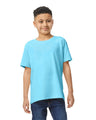 Gildan 5000B Youth Heavy Cotton Fabric - Sky, Short Sleeve, Classic Fit (1 Shirt)