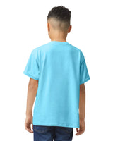 Gildan 5000B Youth Heavy Cotton Fabric - Sky, Short Sleeve, Classic Fit (1 Shirt)