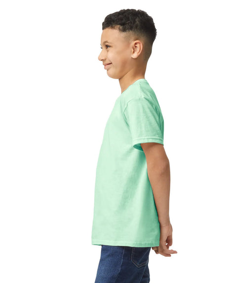 Gildan 5000B Youth Heavy Cotton Fabric - Mint Green, Short Sleeve, Classic Fit (1 Piece)