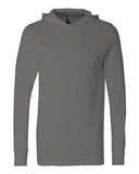 BELLA + CANVAS® Jersey Hooded Long Sleeve Tee