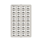 Greyas EasyPaint Single Stripe Chocolate Stencil by Luis Amado, 32 Cavities