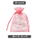 3" x 4" Organza Bag Ideal for Small Trinkets