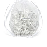 Wide Round Flat Bottom Organza Bags 9'' x 5 1/2'' x 12'' for Favors