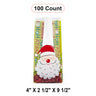 Christmas Themed Cello Bags for Gifts 4” x 2.5” x 9.5”