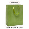 Glamorous Glitter Grain Totes Large Size 10 1/4'' x 4 3/4'' x 12 5/8''
