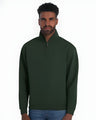 JERZEES® Nublend Cadet Collar Quarter-Zip Long Sleeve Sweatshirt