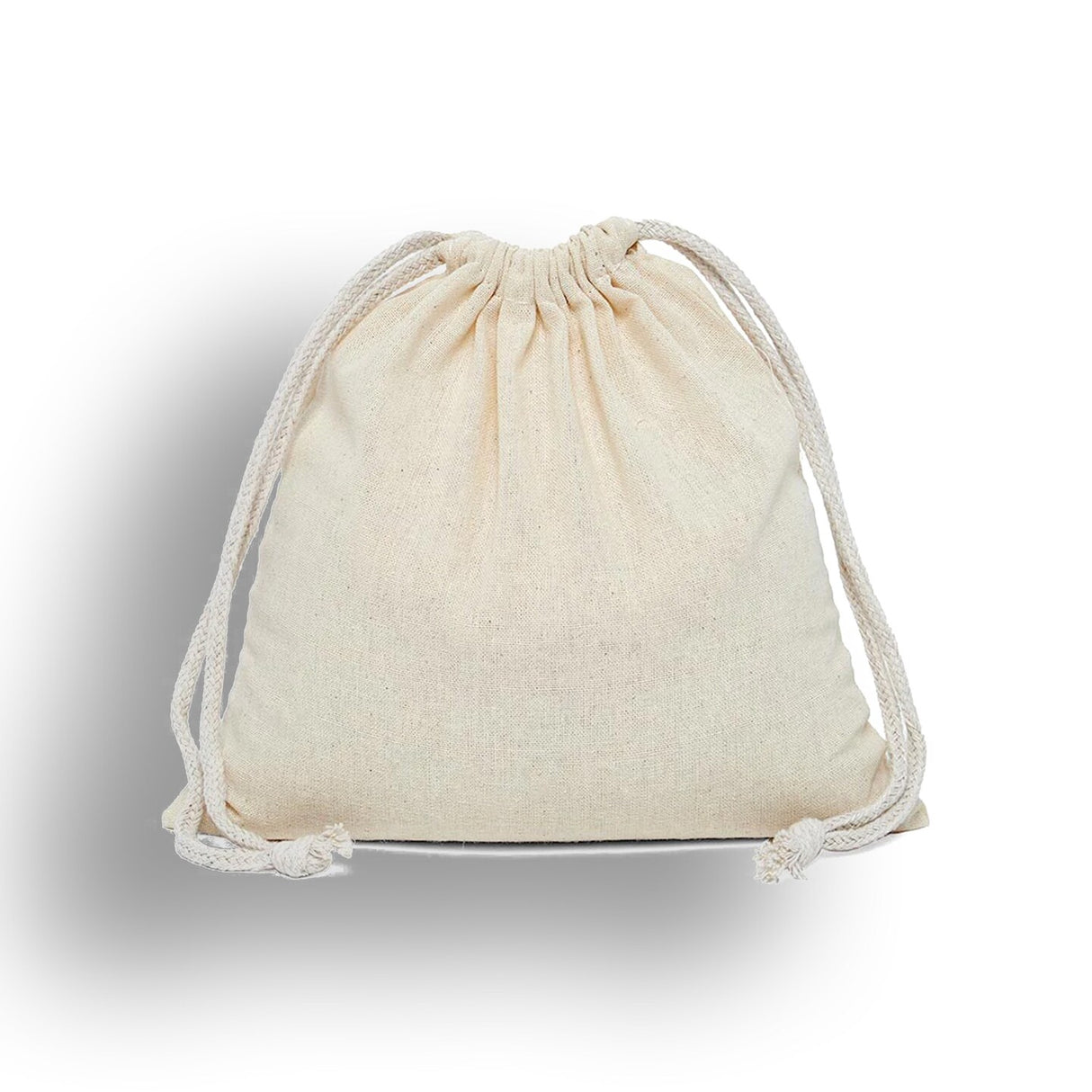 Standard 3" x 4" Plain Cotton Muslin Pouch