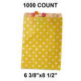 Polka Dot Charm Bags Generous Capacity 6 3/8" x 8 1/2"