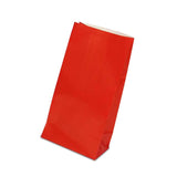 Colored Paper Party Bags 5'' x 3 1/8'' x 9 5/8'' Packs