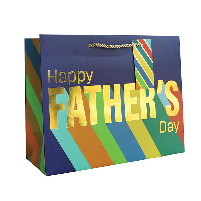 Patterned Gift Bags 10" X 5" X 12 1/2" Versatile Retail Packaging