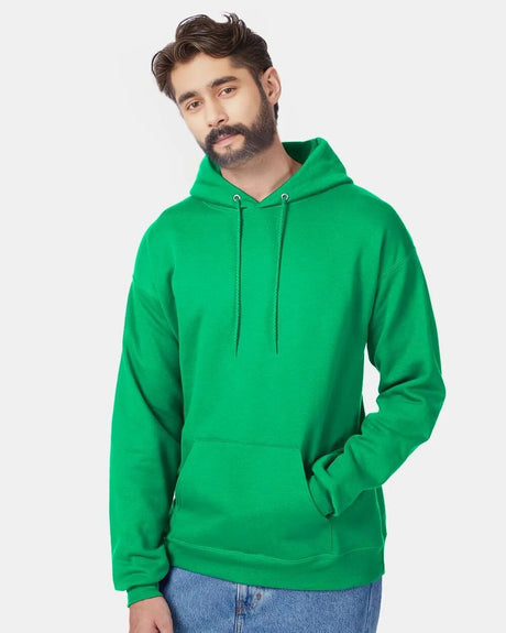 Hanes® Ecosmart Hooded Long Sleeve Sweatshirt